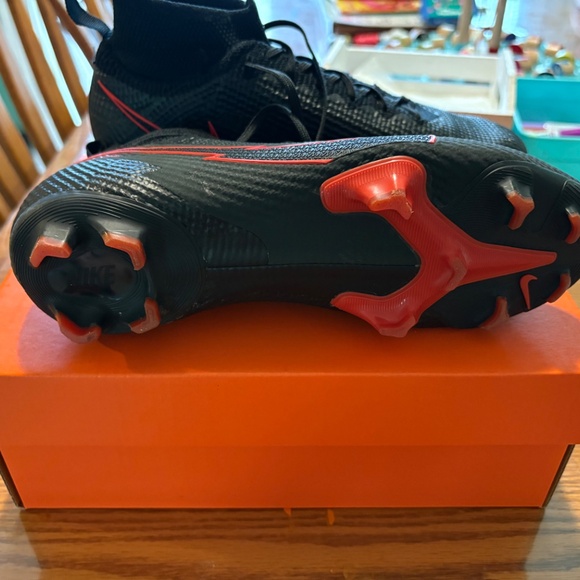 Nike Mercurial Superfly 7 Pro FG - Rare Black and Red - Picture 4 of 7